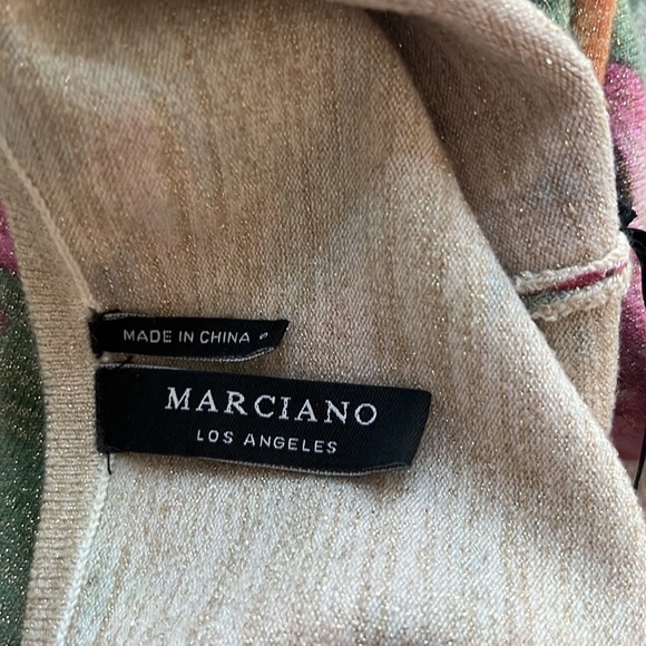 Floral mini bodycorn dress MARCIANO Los Angeles Small - Picture 4 of 5